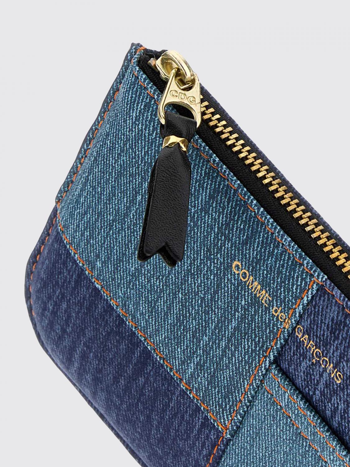 COMME DES GARÇONS WALLET: Wallet men Comme Des GarÇons, Blue - Img 3