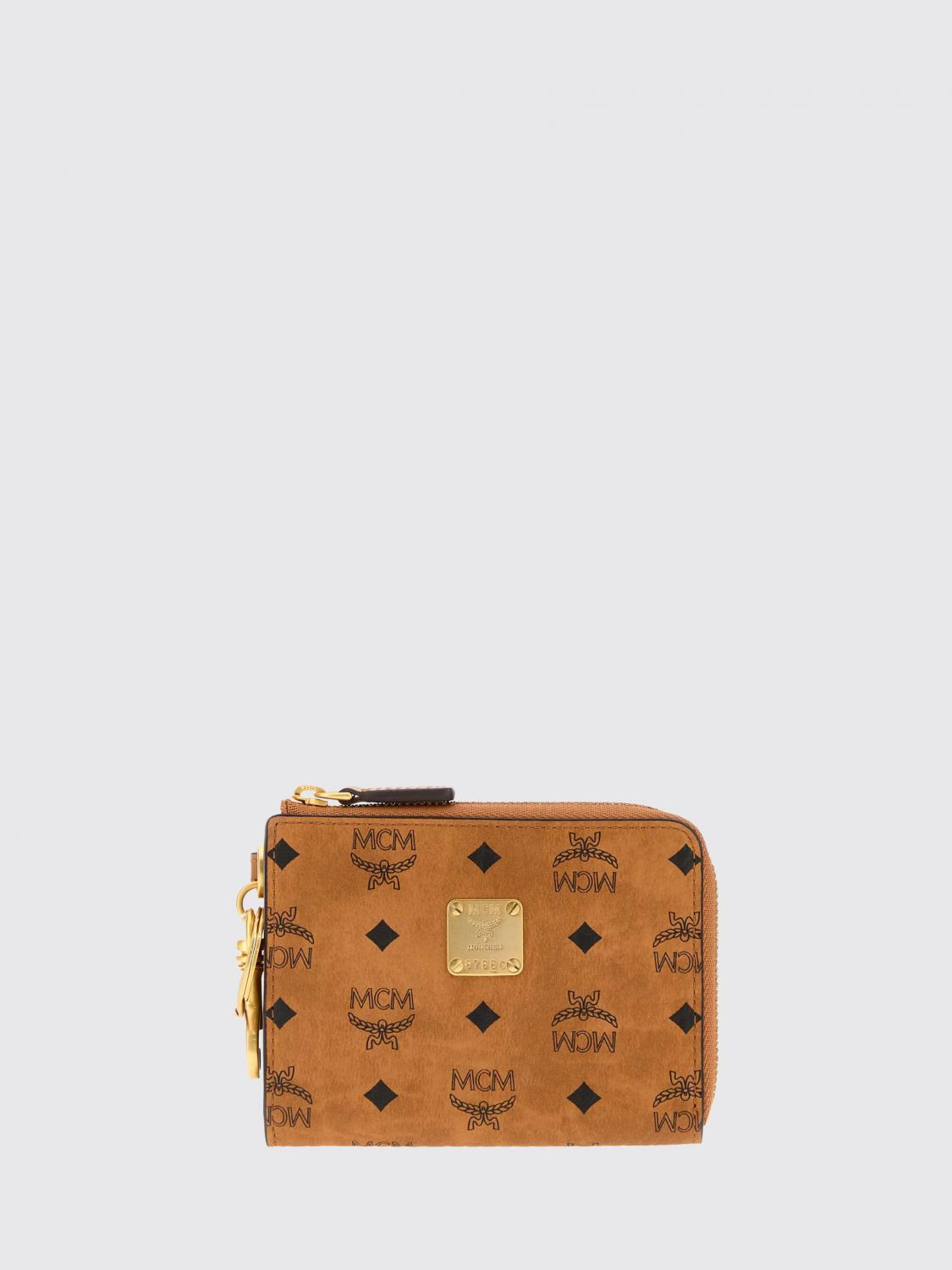 MCM WALLET: Wallet men Mcm, Brown - Img 1