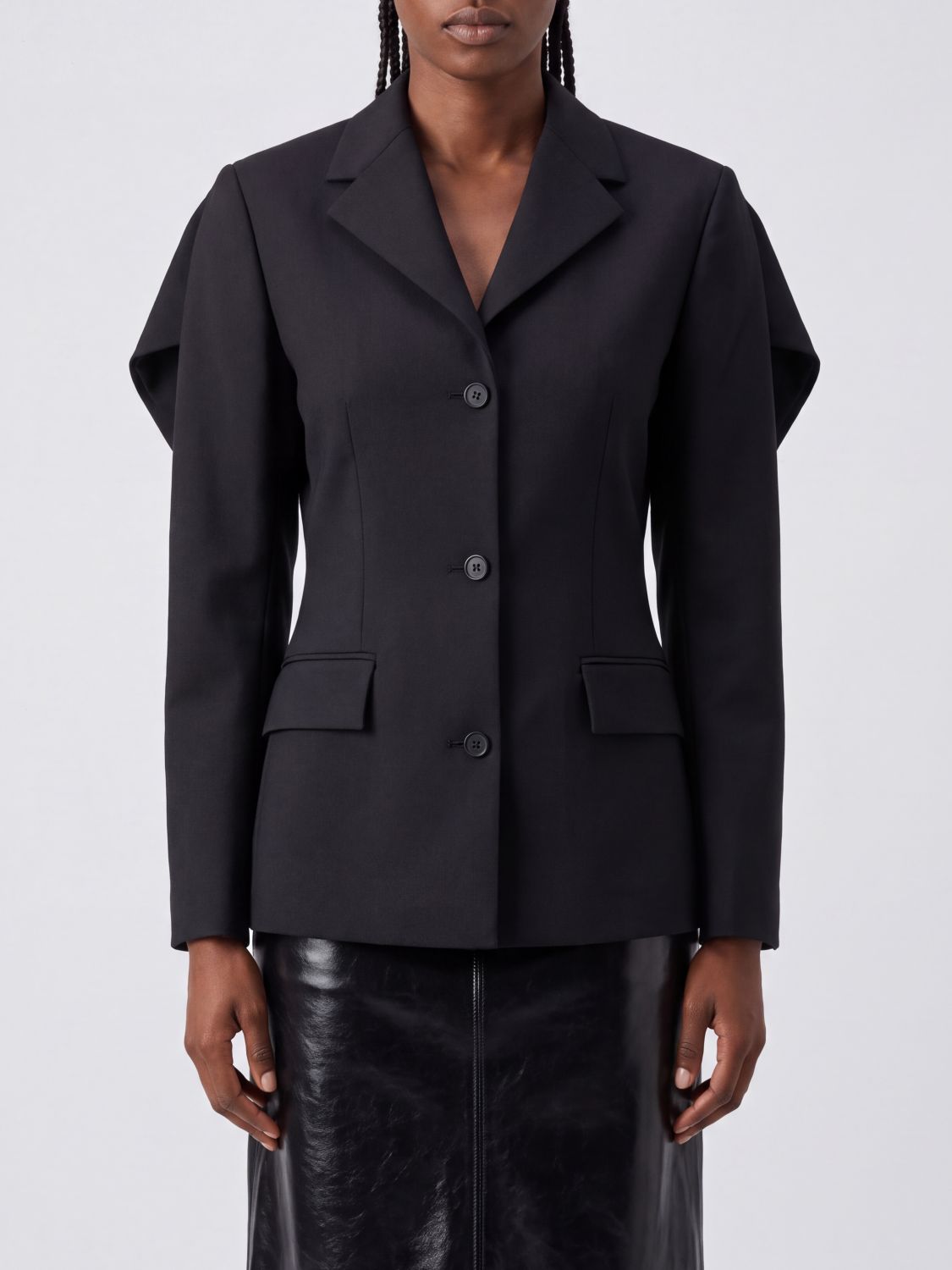 LOEWE GIACCA: Giacca donna Loewe, Nero - Img 1
