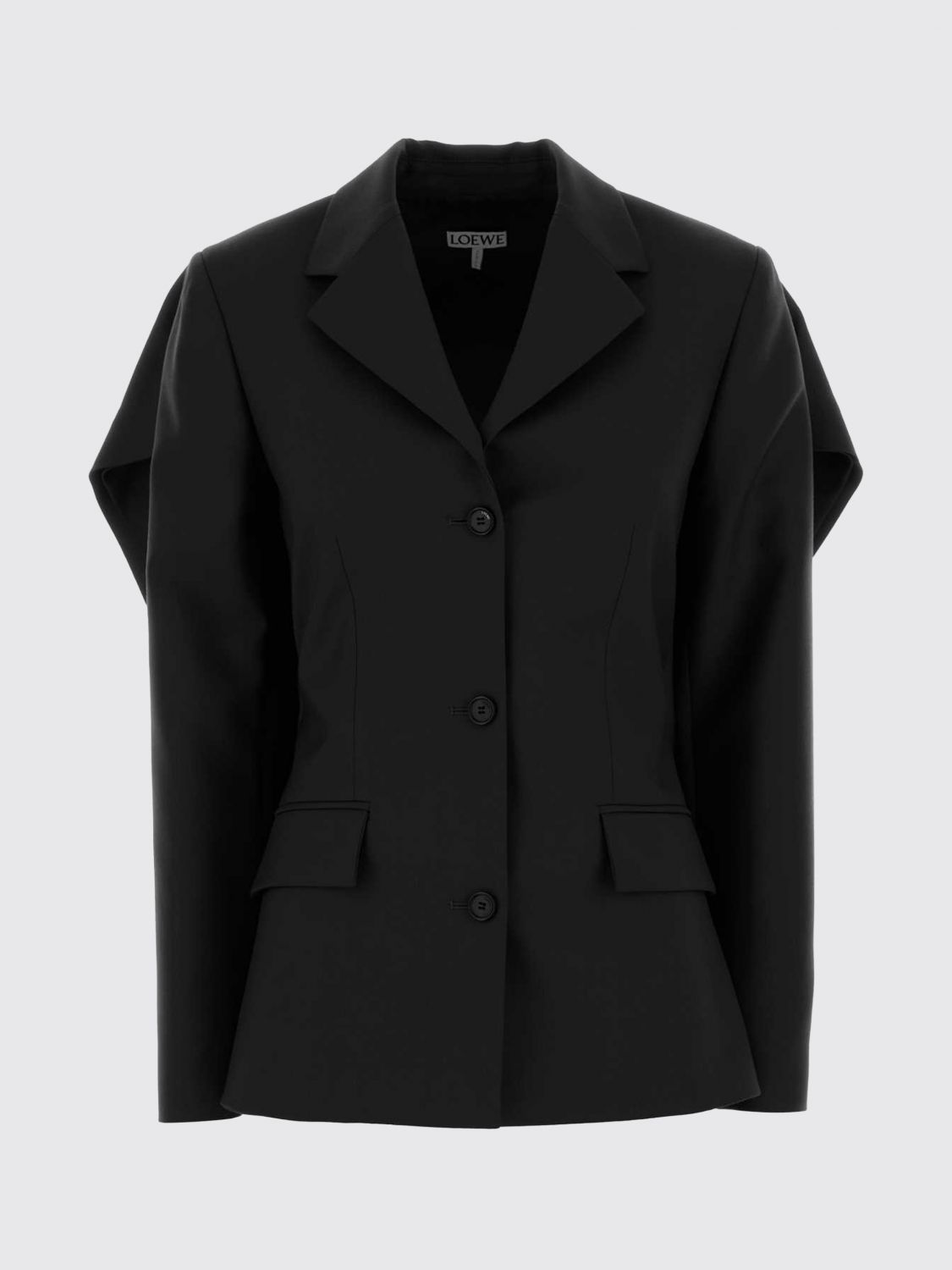 LOEWE GIACCA: Giacca donna Loewe, Nero - Img 2