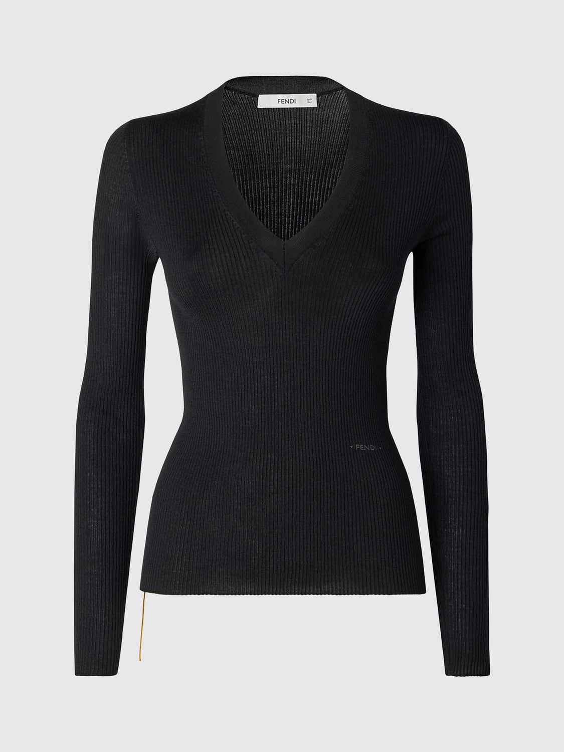 FENDI PULLOVER: Pullover damen Fendi, Schwarz - Img 2
