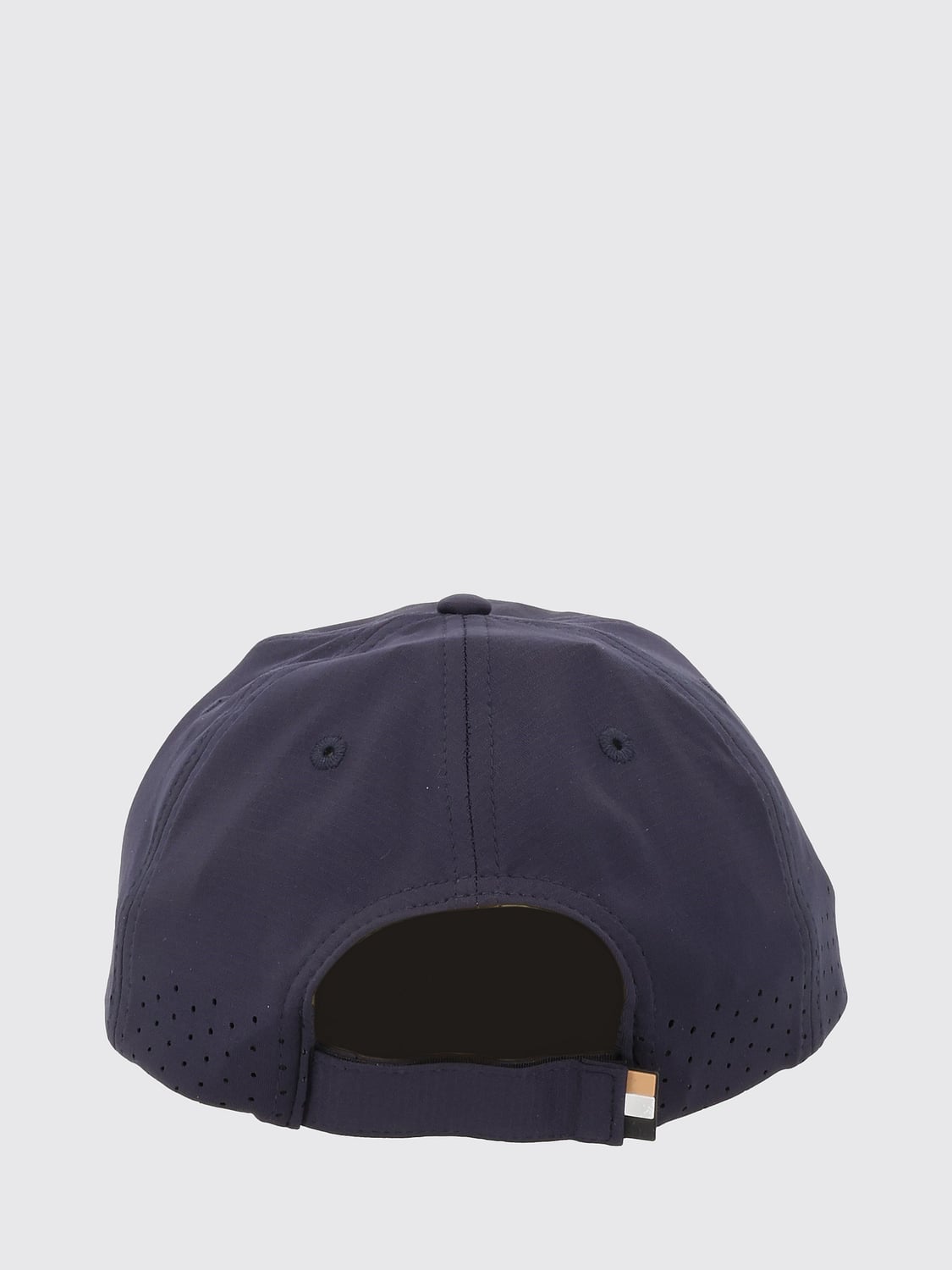 BOSS HAT: BOSS Polyester Baseball Cap with Contrasting Logo and Visor, Blue - Img 2