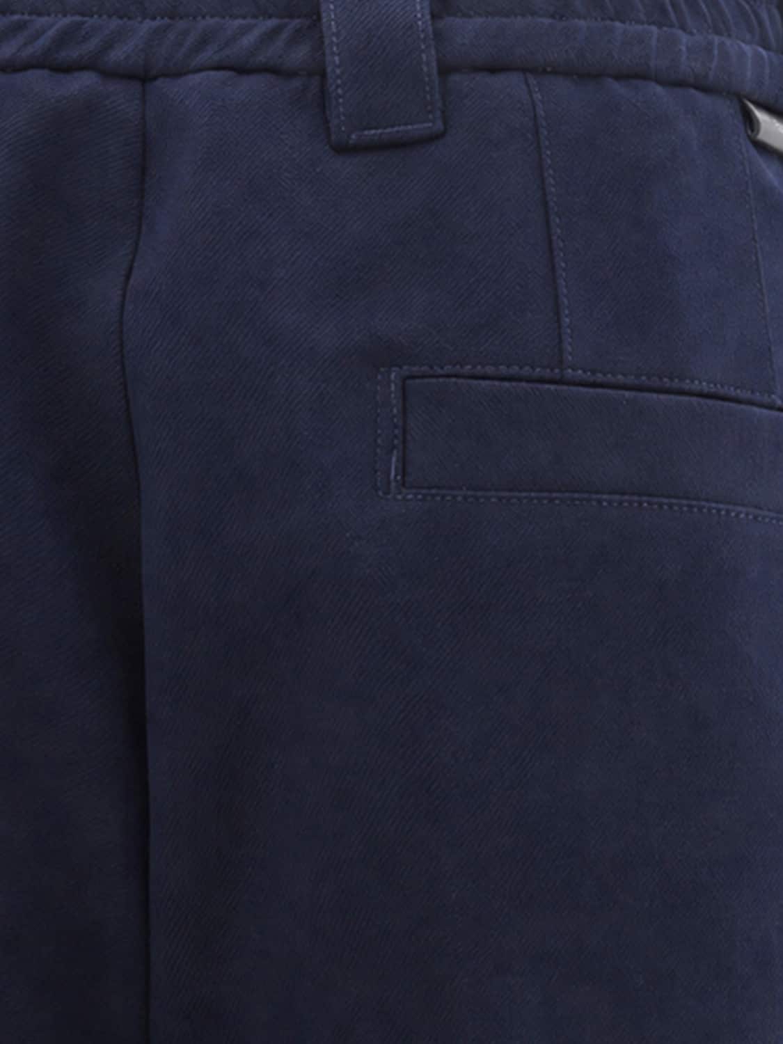 PAOLO PECORA PANTS: Pants men Paolo Pecora, Blue - Img 4