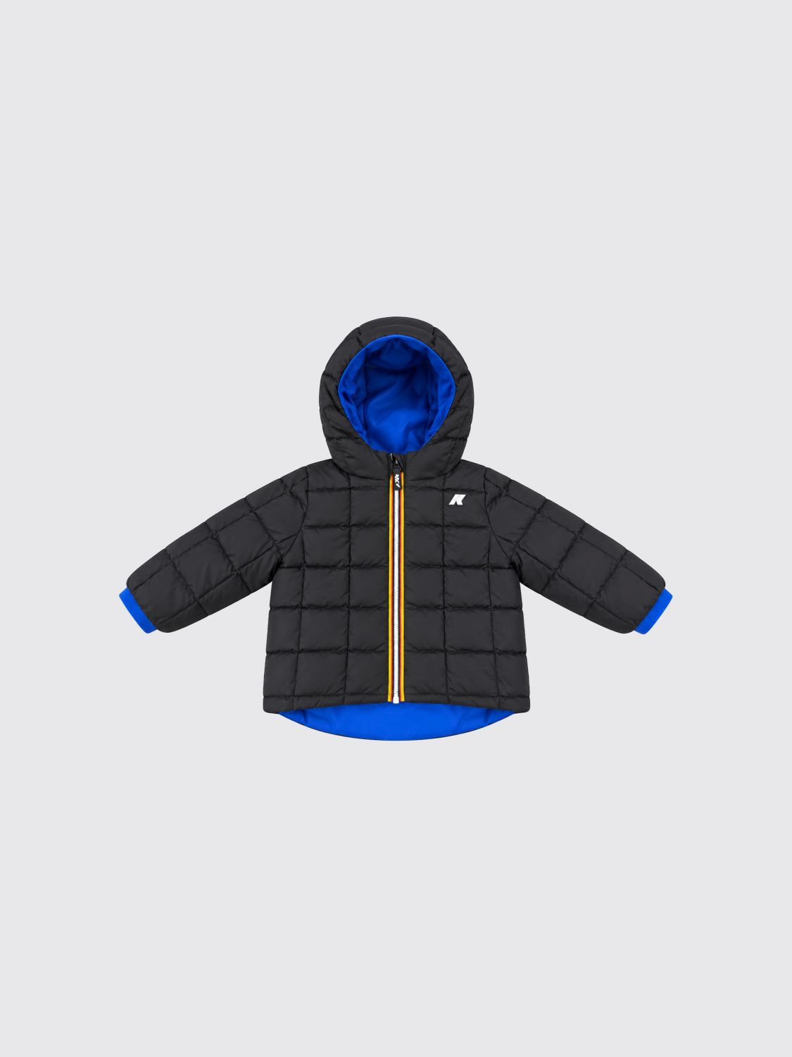 K-WAY JACKE: Wendbare und wasserdichte Daunenjacke P.Jack K-Way für Jungen mit Kapuze, Blau - Img 3