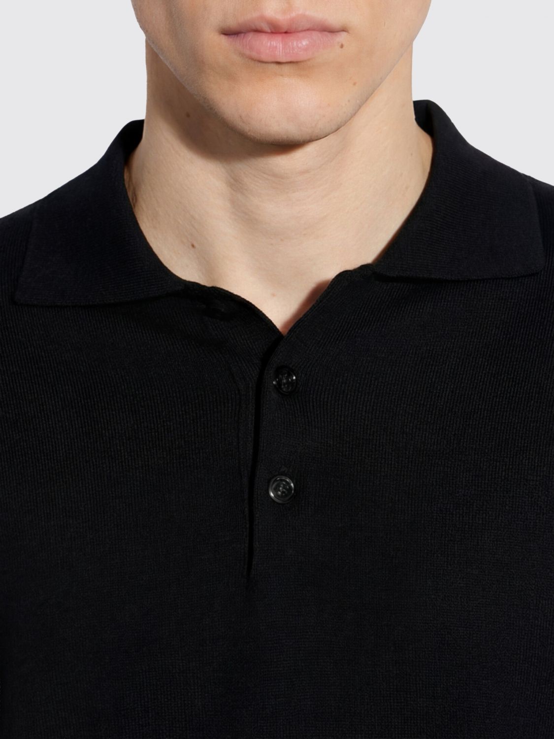 PAOLO PECORA SWEATER: Sweater men Paolo Pecora, Black - Img 3