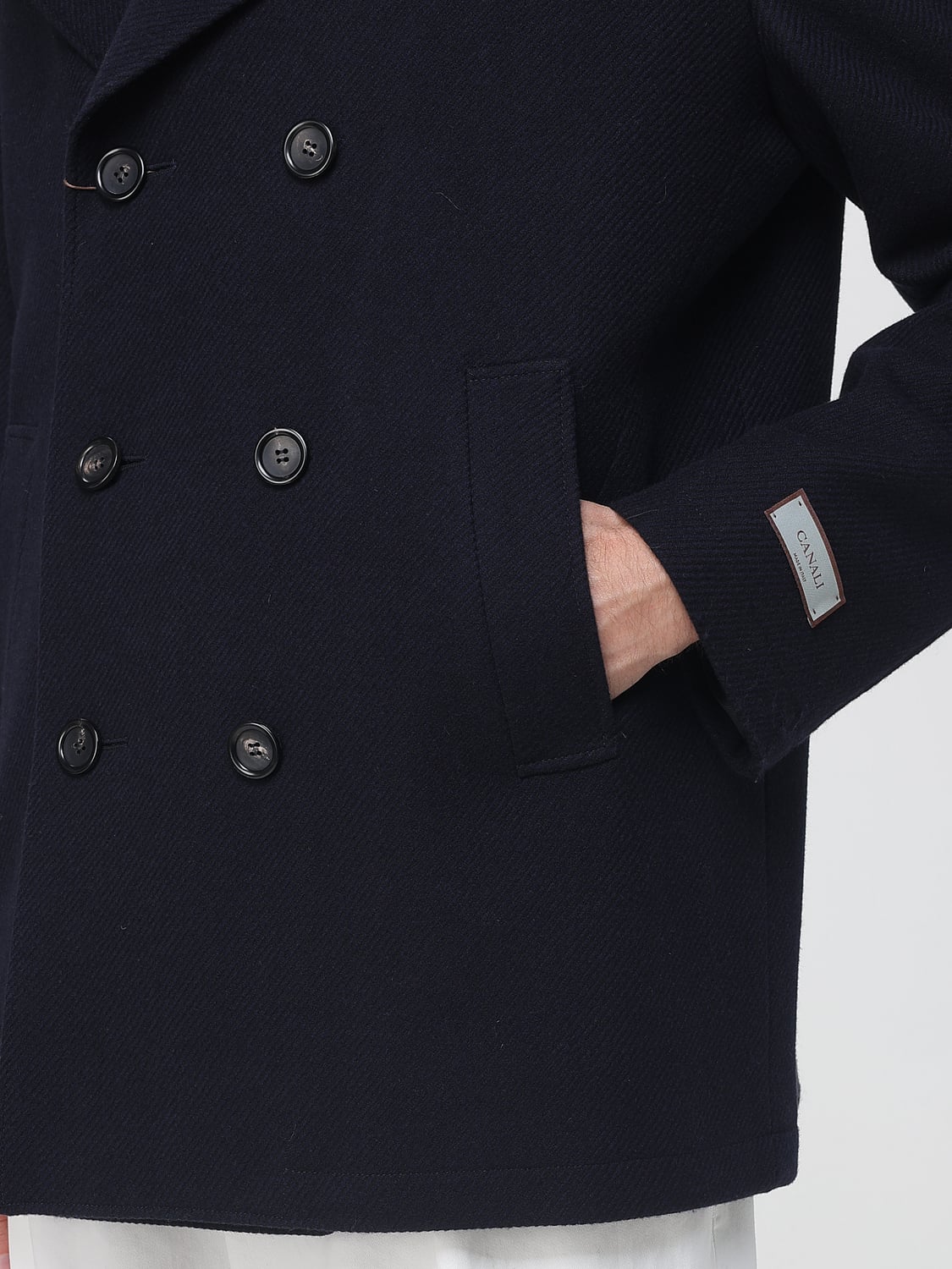 CANALI PULL: Pull homme Canali, Bleu - Img 3