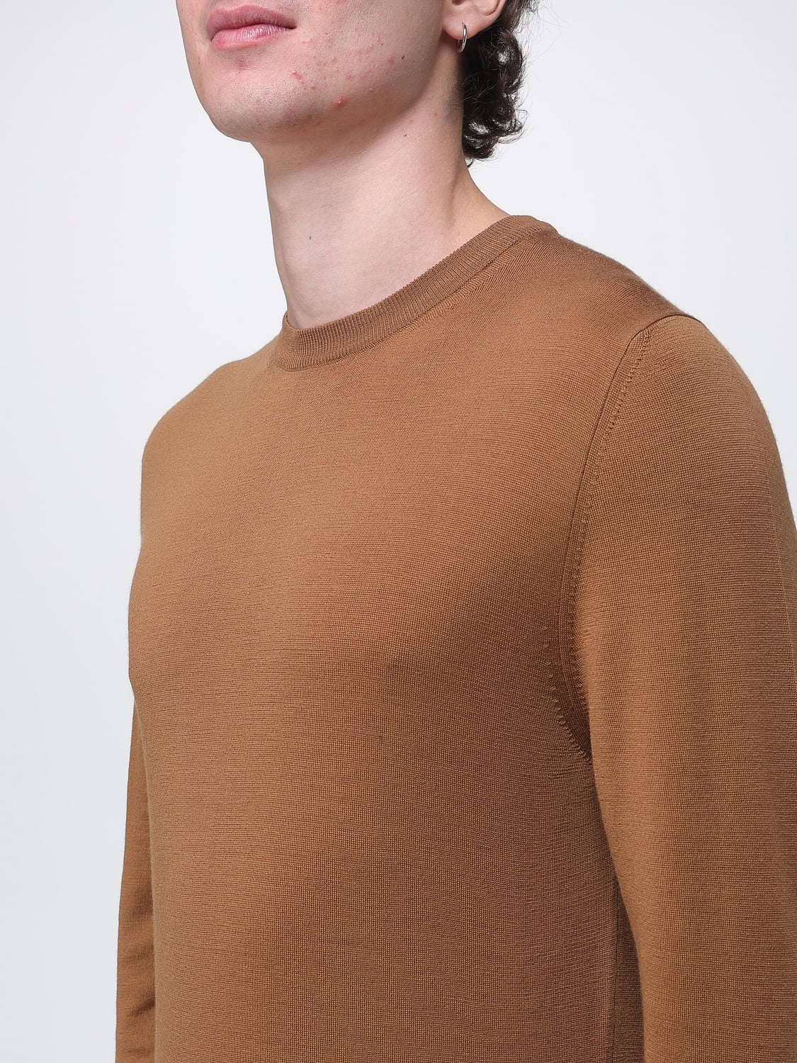 CANALI PULL: Pull homme Canali, Marron - Img 3