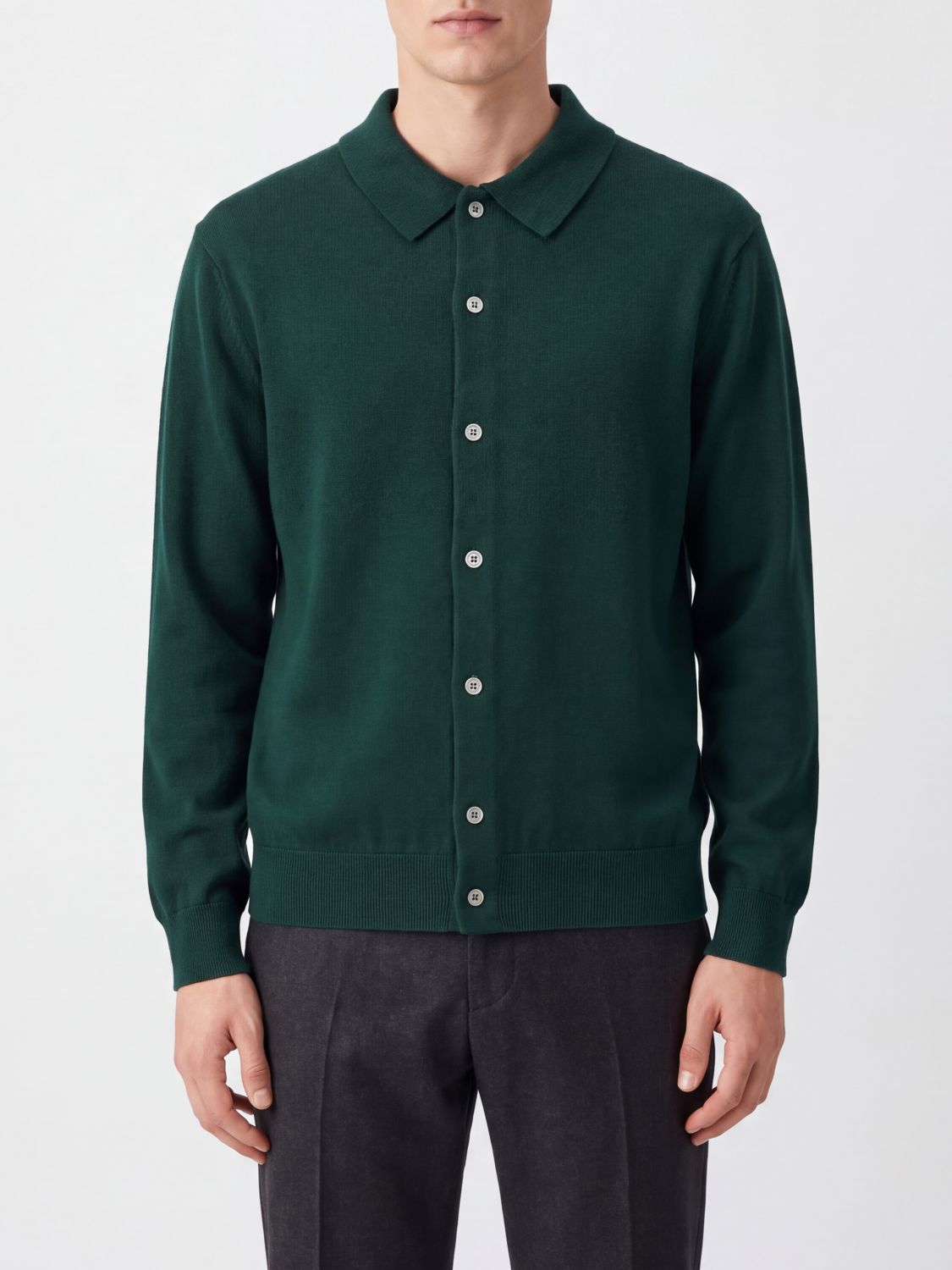 ASPESI SWEATSHIRT: Sweatshirt men Aspesi, Green - Img 1