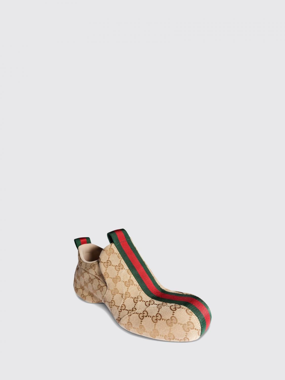 GUCCI STIVALETTI: Stivaletti uomo Gucci, Beige - Img 3