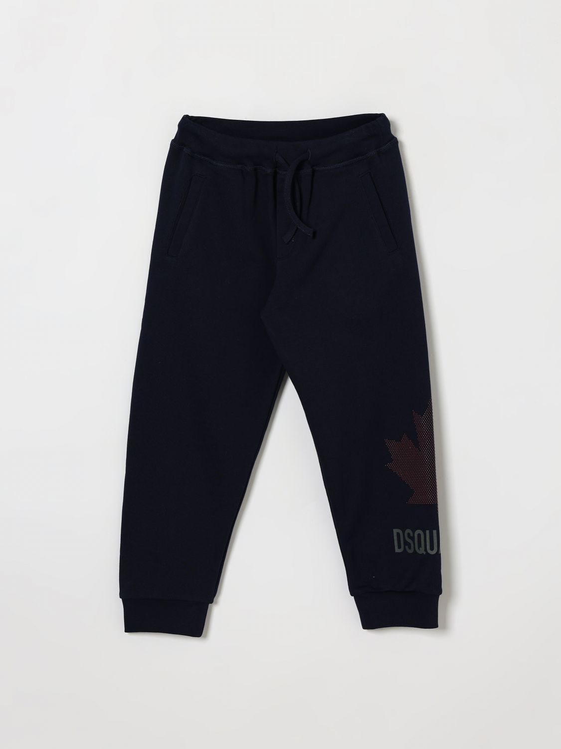 DSQUARED2 裤子: 裤子 儿童 Dsquared2, 蓝色 - Img 1