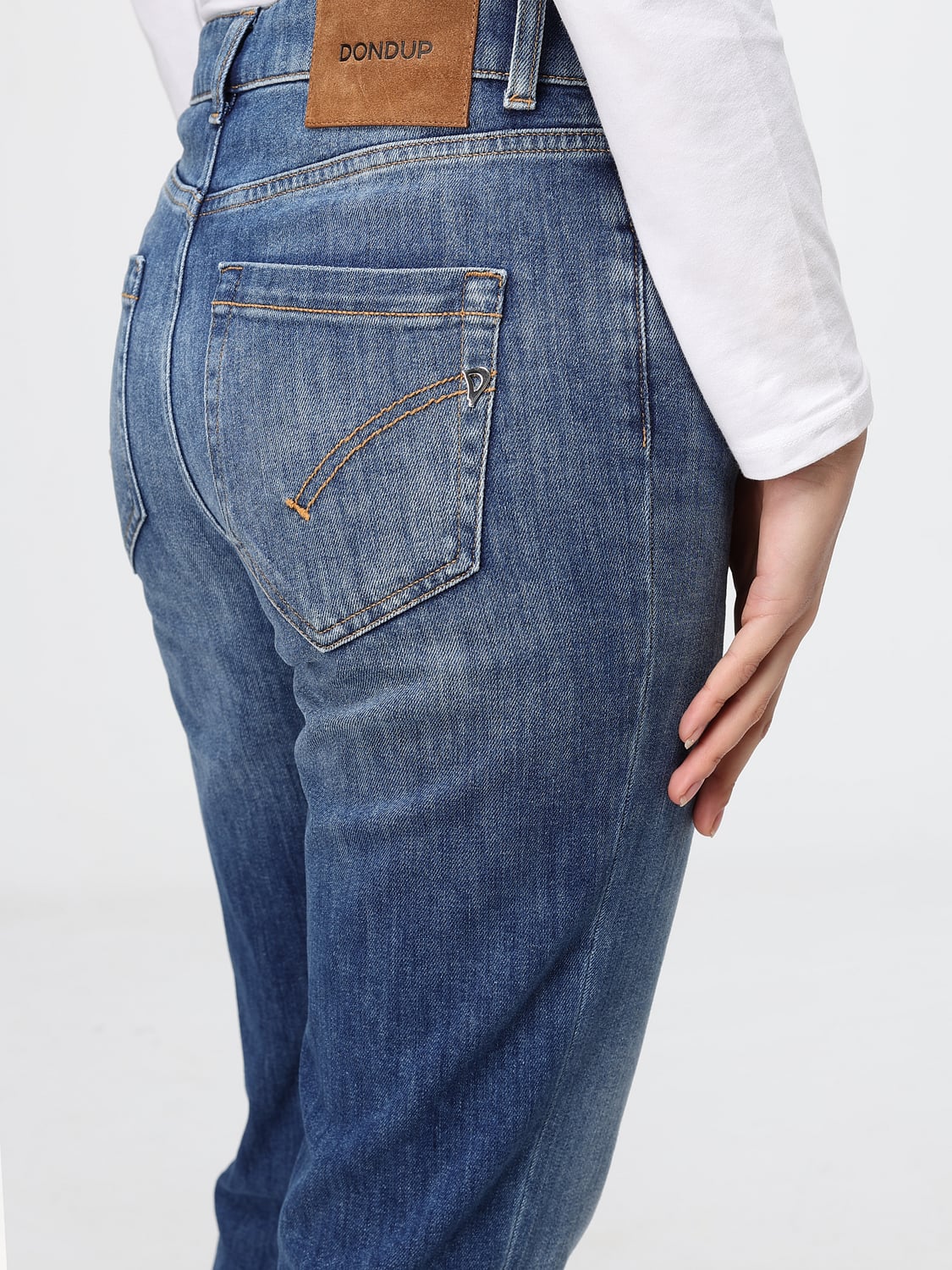 DONDUP PANTALONES: Pantalones mujer Dondup, Azul Oscuro - Img 3