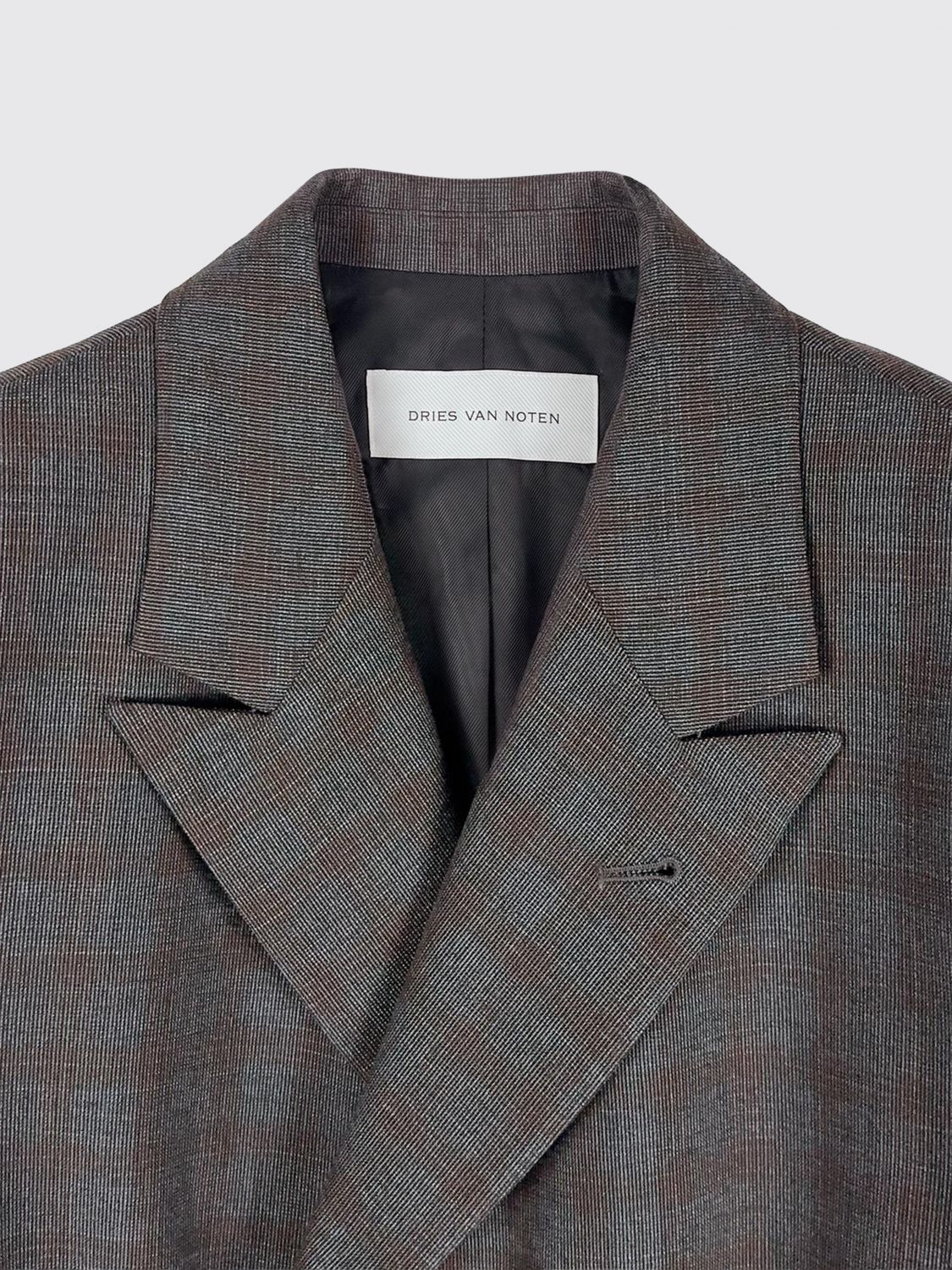 DRIES VAN NOTEN GIACCA: Giacca uomo Dries Van Noten, Marrone - Img 4