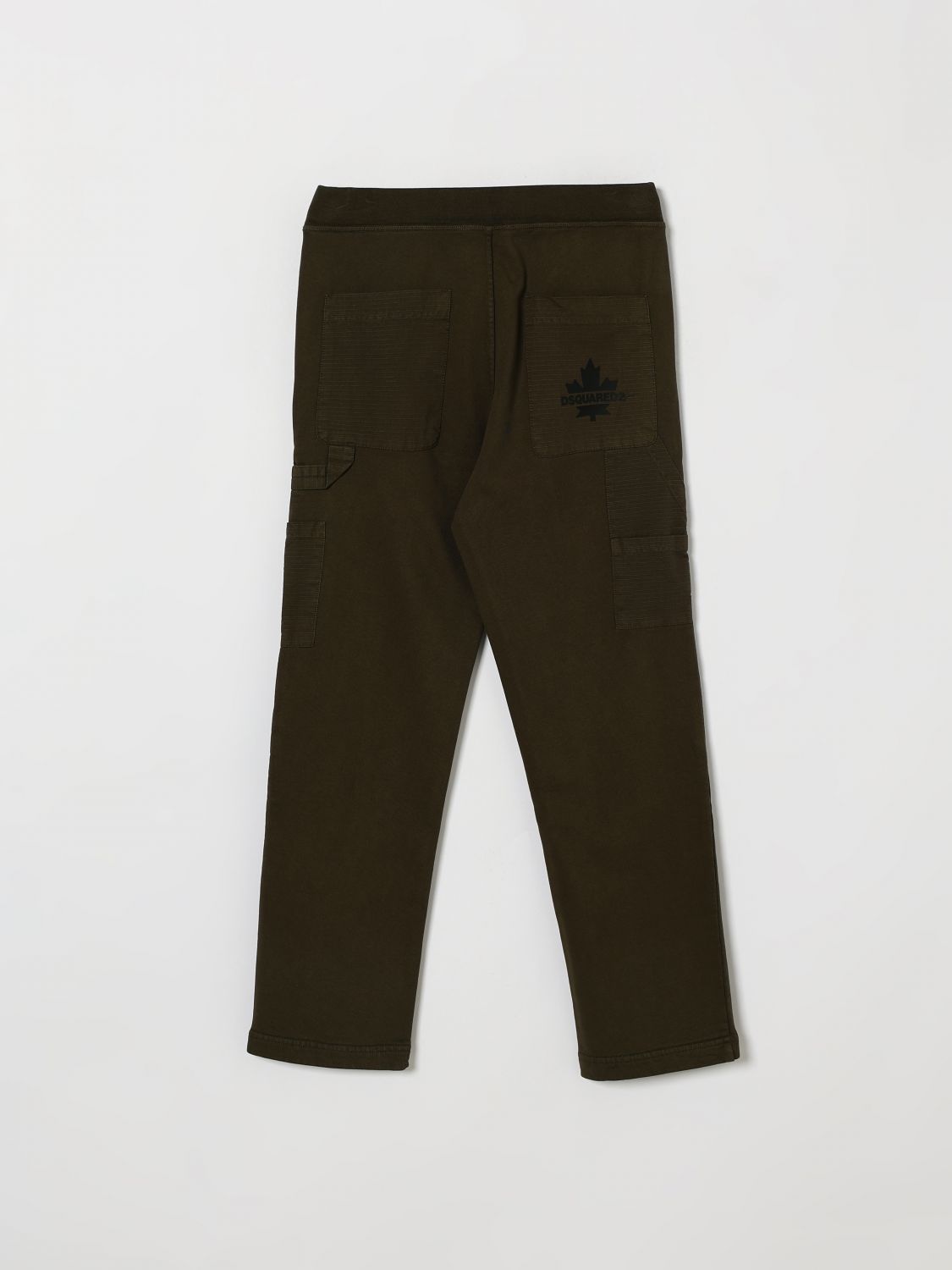 DSQUARED2 PANTS: Pants kids Dsquared2, Green - Img 2