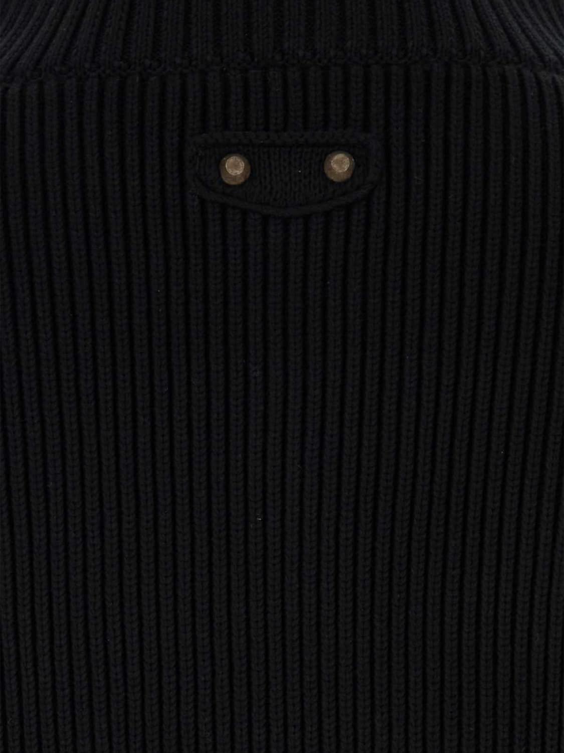 BALENCIAGA PULLOVER: Pullover herren Balenciaga, Schwarz - Img 4