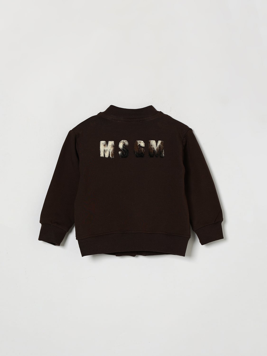 MSGM KIDS COAT: Coat kids MSGM Kids, Coffee - Img 2