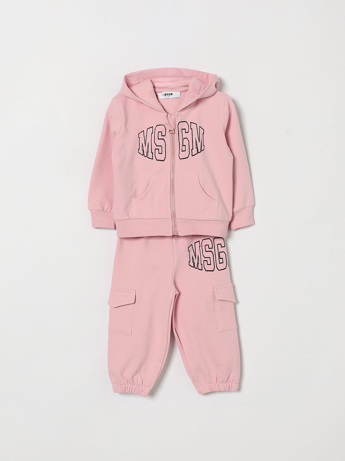 MSGM KIDS BARBOTEUSE: Barboteuse enfant MSGM Kids, Rose - Img 1