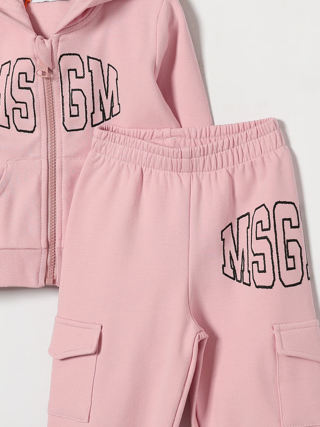 MSGM KIDS BARBOTEUSE: Barboteuse enfant MSGM Kids, Rose - Img 3