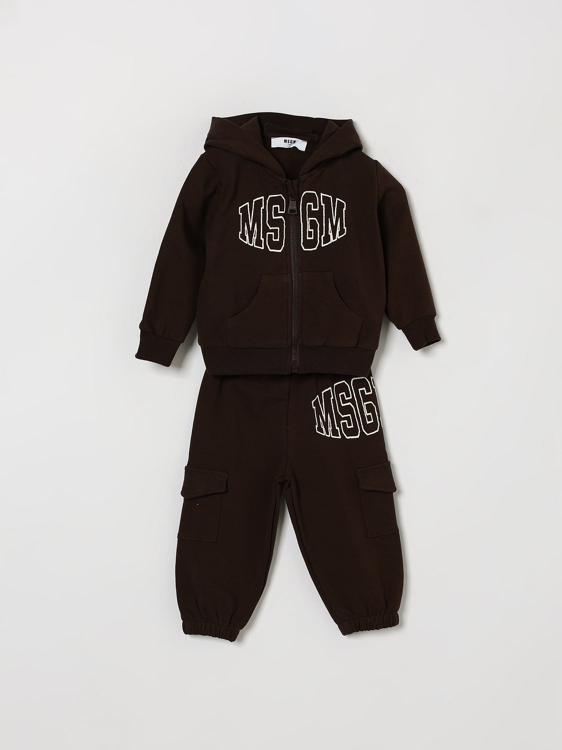 MSGM KIDS PELELE: Pelele niños MSGM Kids, Café - Img 1