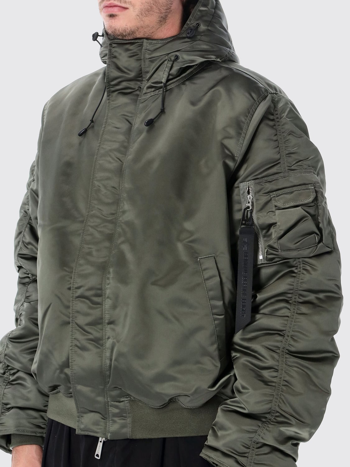 ALPHA INDUSTRIES JACKET: Jacket men Alpha Industries, Green - Img 3
