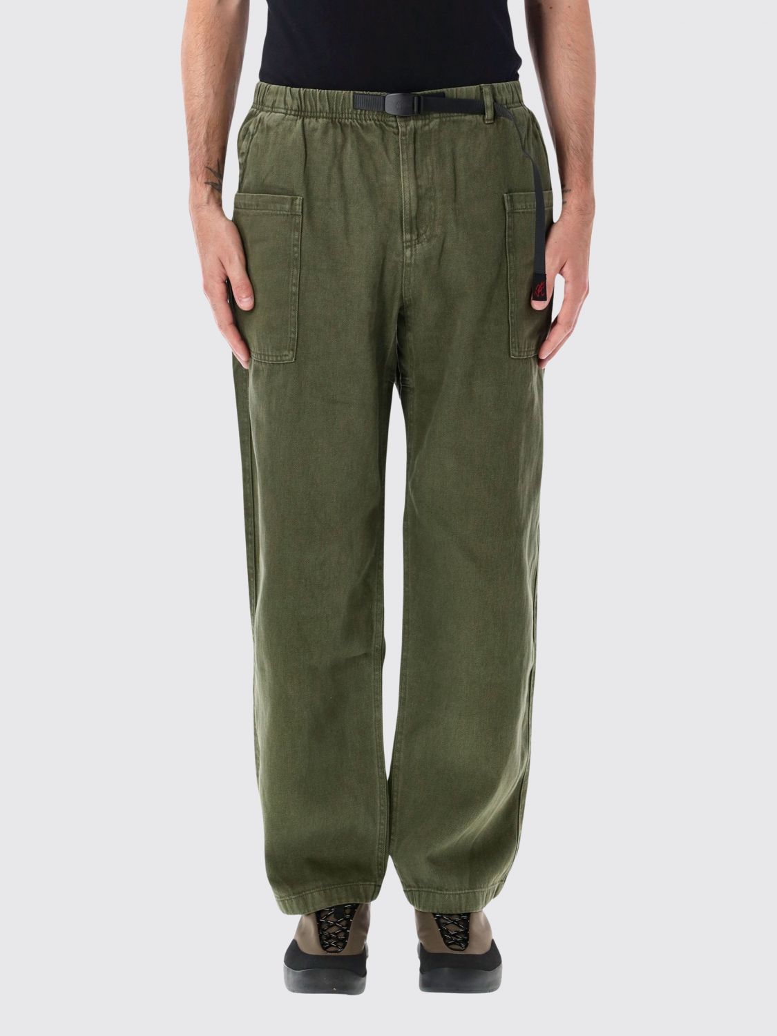 GRAMICCI PANTS: Pants men Gramicci, Olive - Img 1