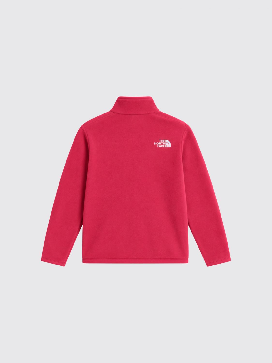 THE NORTH FACE PULLOVER: Half-Zip-Fleece-Sweatshirt von The North Face für Jungen mit Logo-Stickerei, Rot - Img 2