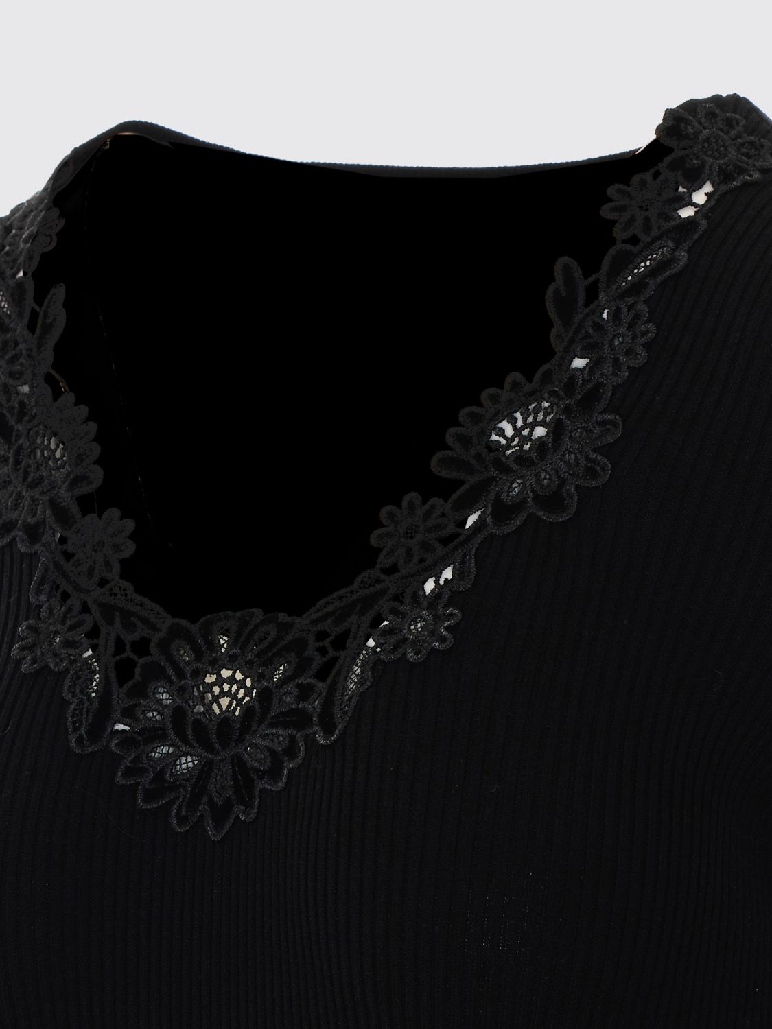 TWINSET PULLOVER: Pullover damen Twinset, Schwarz - Img 4