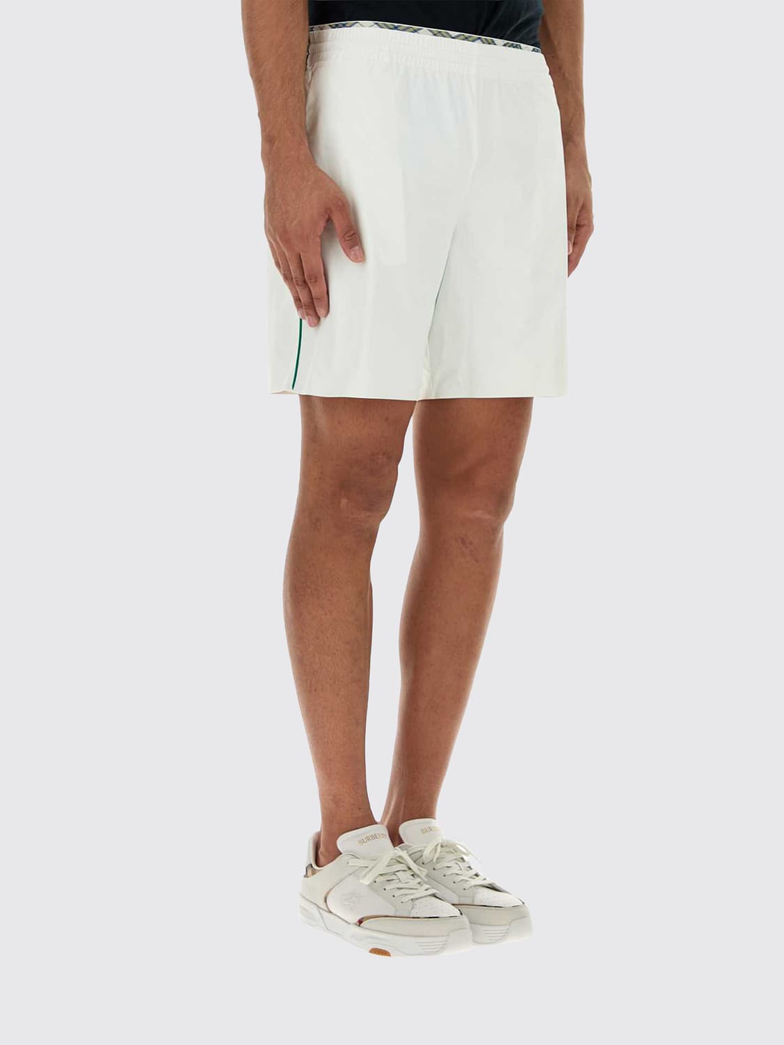 BURBERRY HOSE: Hose herren Burberry, Weiß - Img 1
