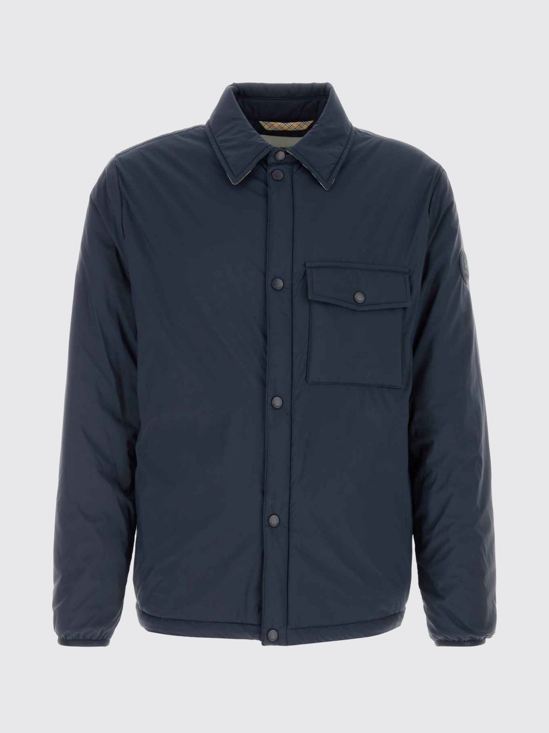 BURBERRY JACKET: Jacket men Burberry, Navy - Img 2