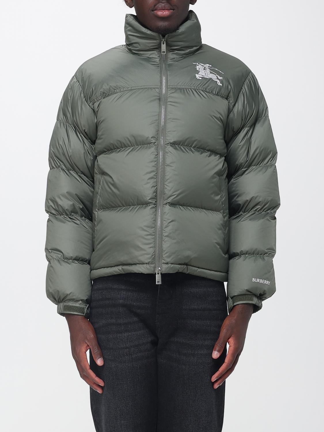 BURBERRY JACKET: Jacket men Burberry, Green - Img 1