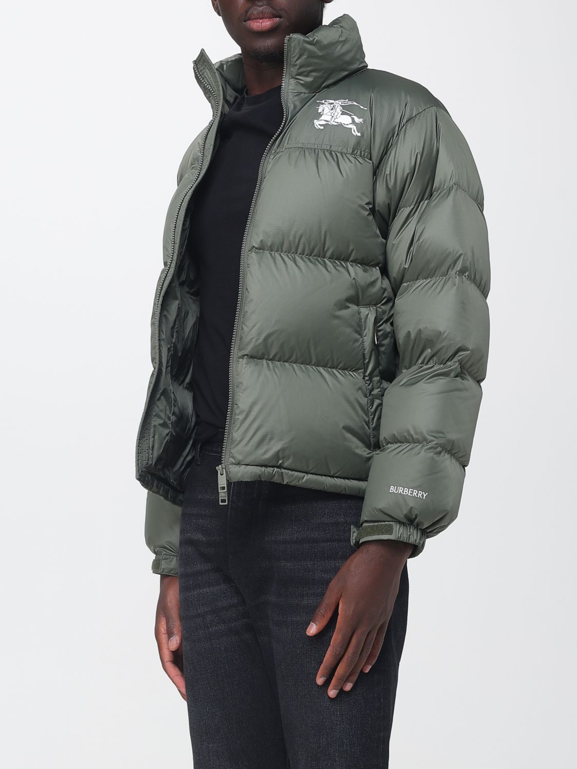 BURBERRY JACKET: Jacket men Burberry, Green - Img 4