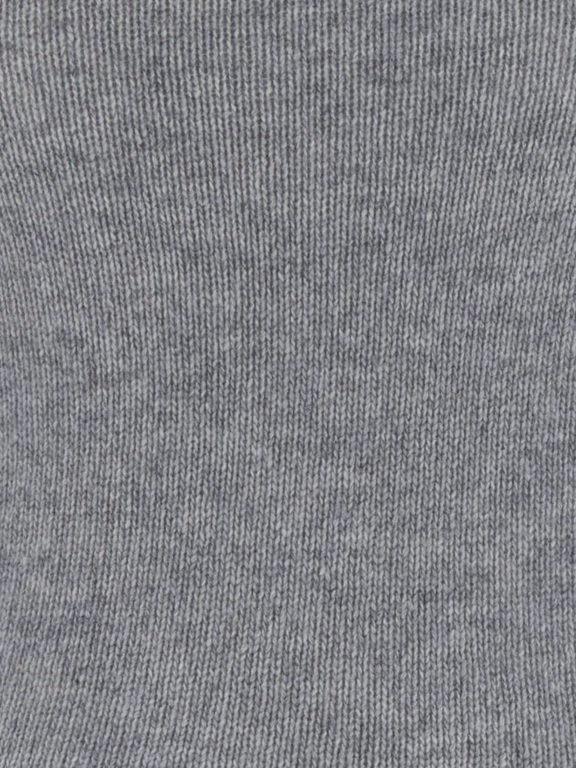 GIMAGUAS MAGLIA: Maglia Gimaguas a maniche corte in misto lana con spalle scese, Grigio - Img 4