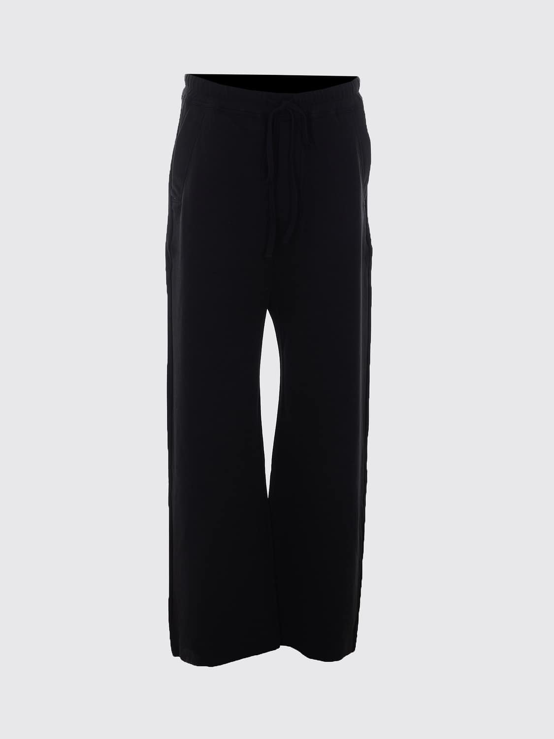 THOM KROM PANTS: Thom Krom Cotton-Blend Joggers with Patch Pockets, Black 1 - Img 2