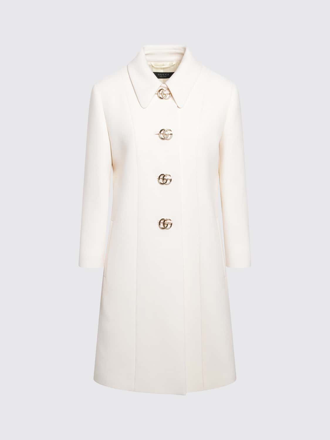 GUCCI CAPPOTTO: Cappotto donna Gucci, Bianco - Img 2