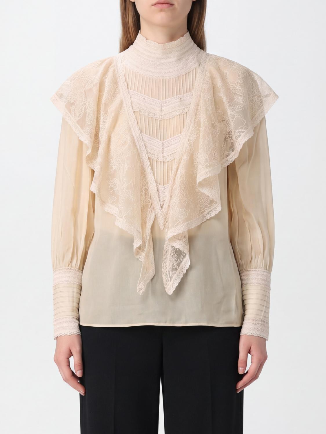 ZIMMERMANN CAMICIA: Camicia donna Zimmermann, Beige - Img 1