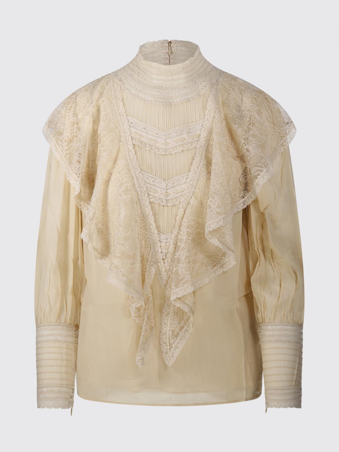 ZIMMERMANN CAMICIA: Camicia donna Zimmermann, Beige - Img 2