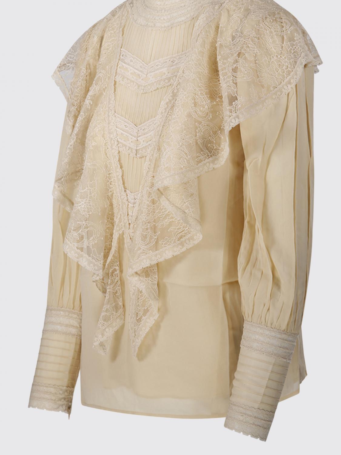 ZIMMERMANN CAMICIA: Camicia donna Zimmermann, Beige - Img 4