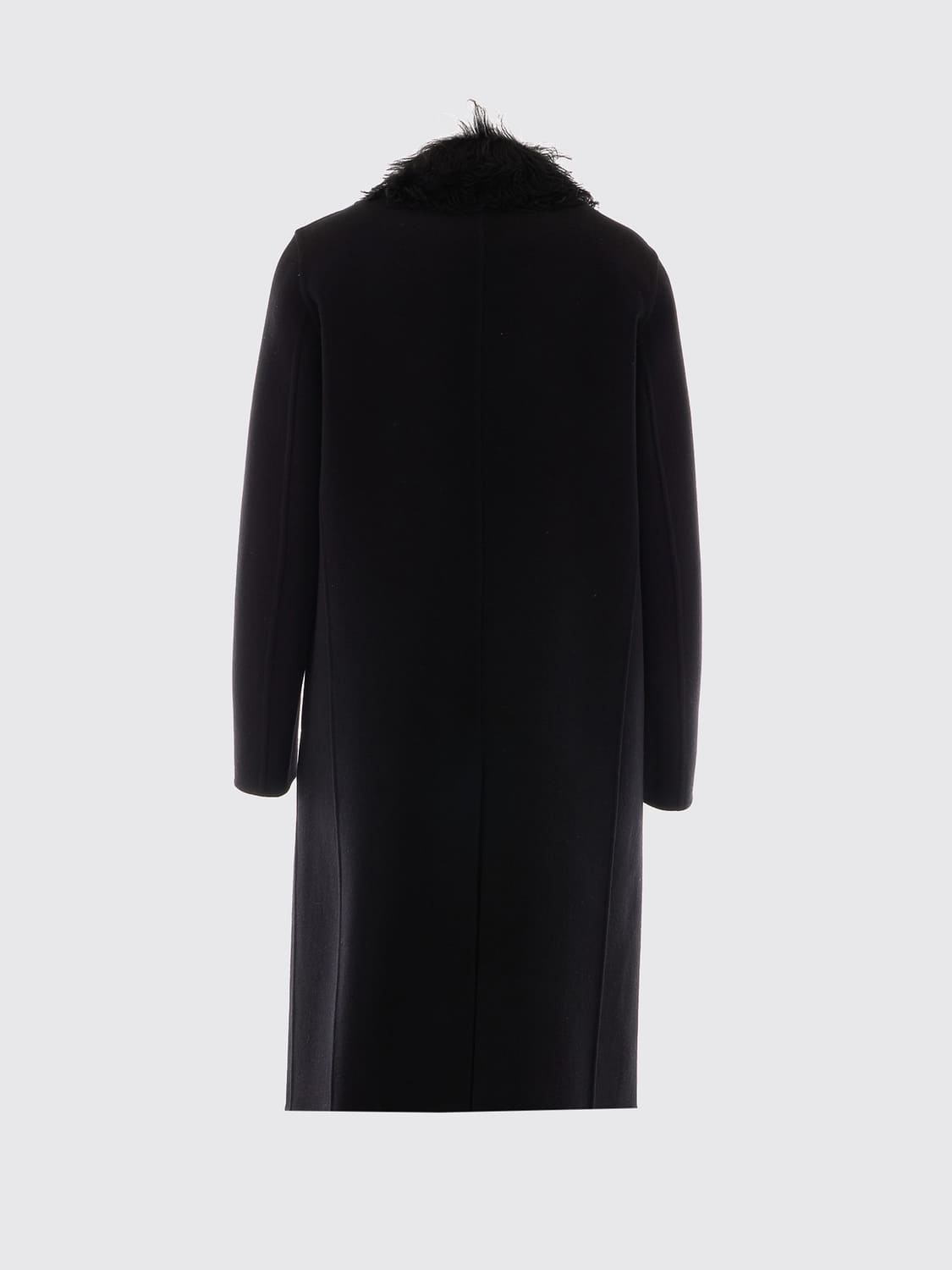 FENDI COAT: Coat woman Fendi, Black - Img 3