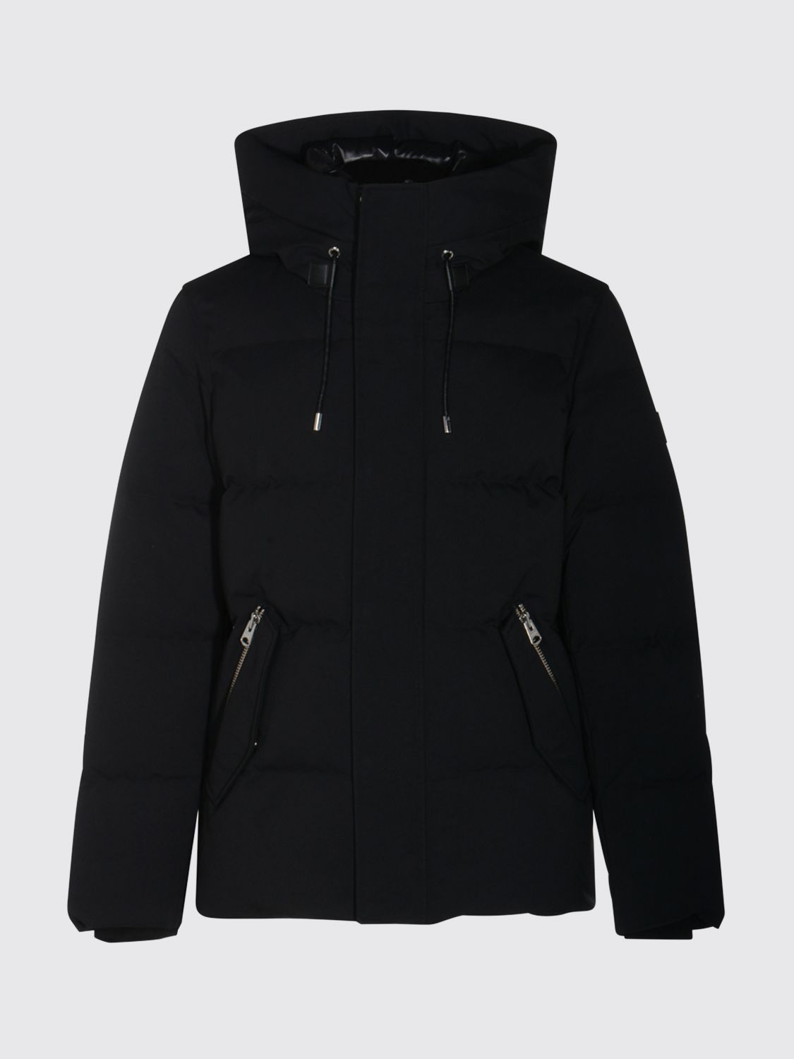 MACKAGE JACKET: Mackage Graydon Quilted Waterproof Funnel Neck Down Jacket, Black - Img 2