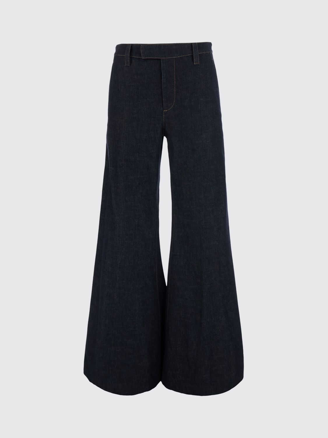 BRUNELLO CUCINELLI VAQUEROS: Vaqueros mujer Brunello Cucinelli, Azul Oscuro - Img 2