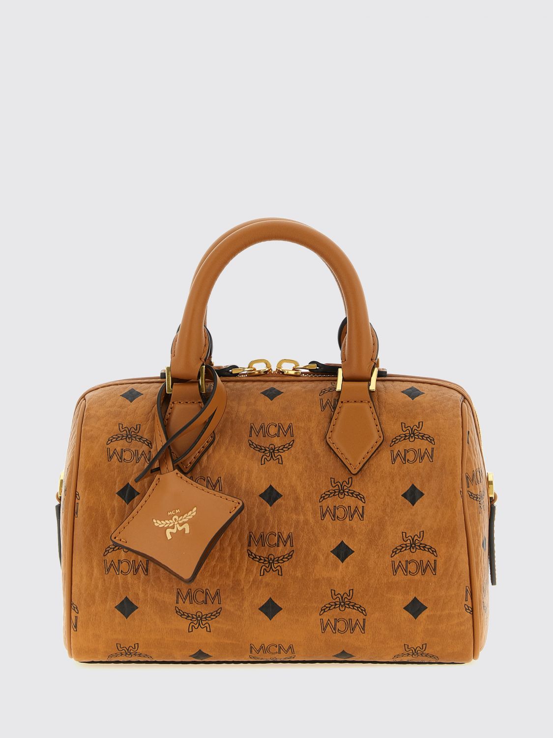 MCM BOLSO DE MANO: Bolso de mano mujer Mcm, Marrón - Img 1