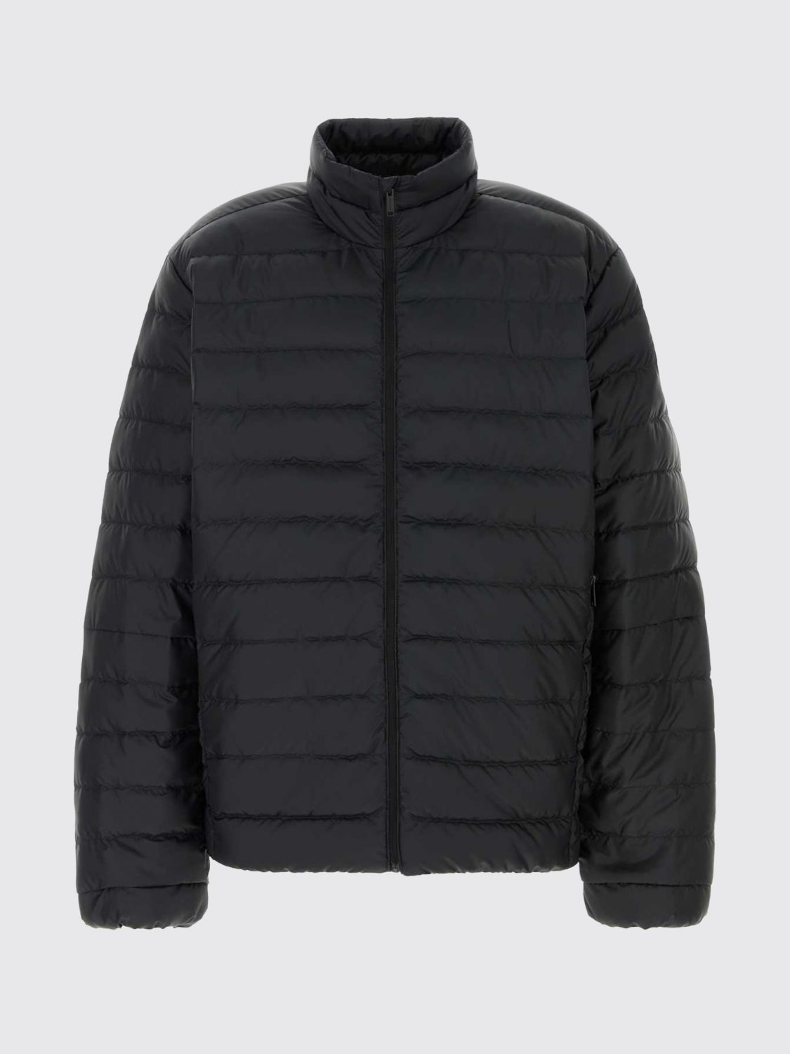 CANADA GOOSE JACKE: Gesteppte Daunenjacke Stratus Canada Goose aus recyceltem Polyester mit Stehkragen, Schwarz - Img 2