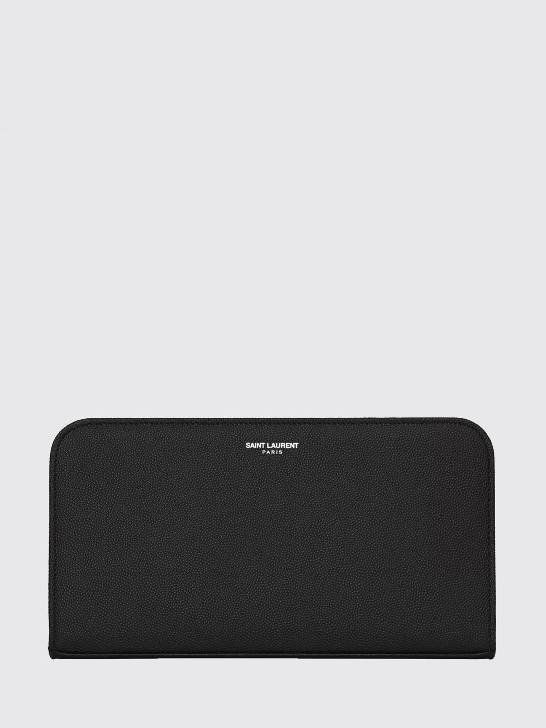 SAINT LAURENT WALLET: Wallet men Saint Laurent, Black - Img 1