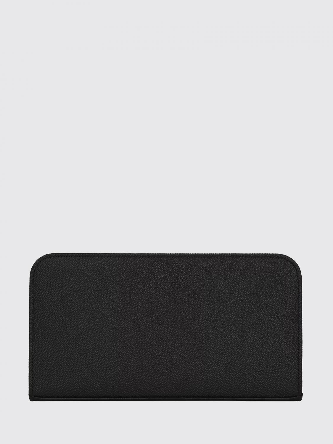 SAINT LAURENT WALLET: Wallet men Saint Laurent, Black - Img 3
