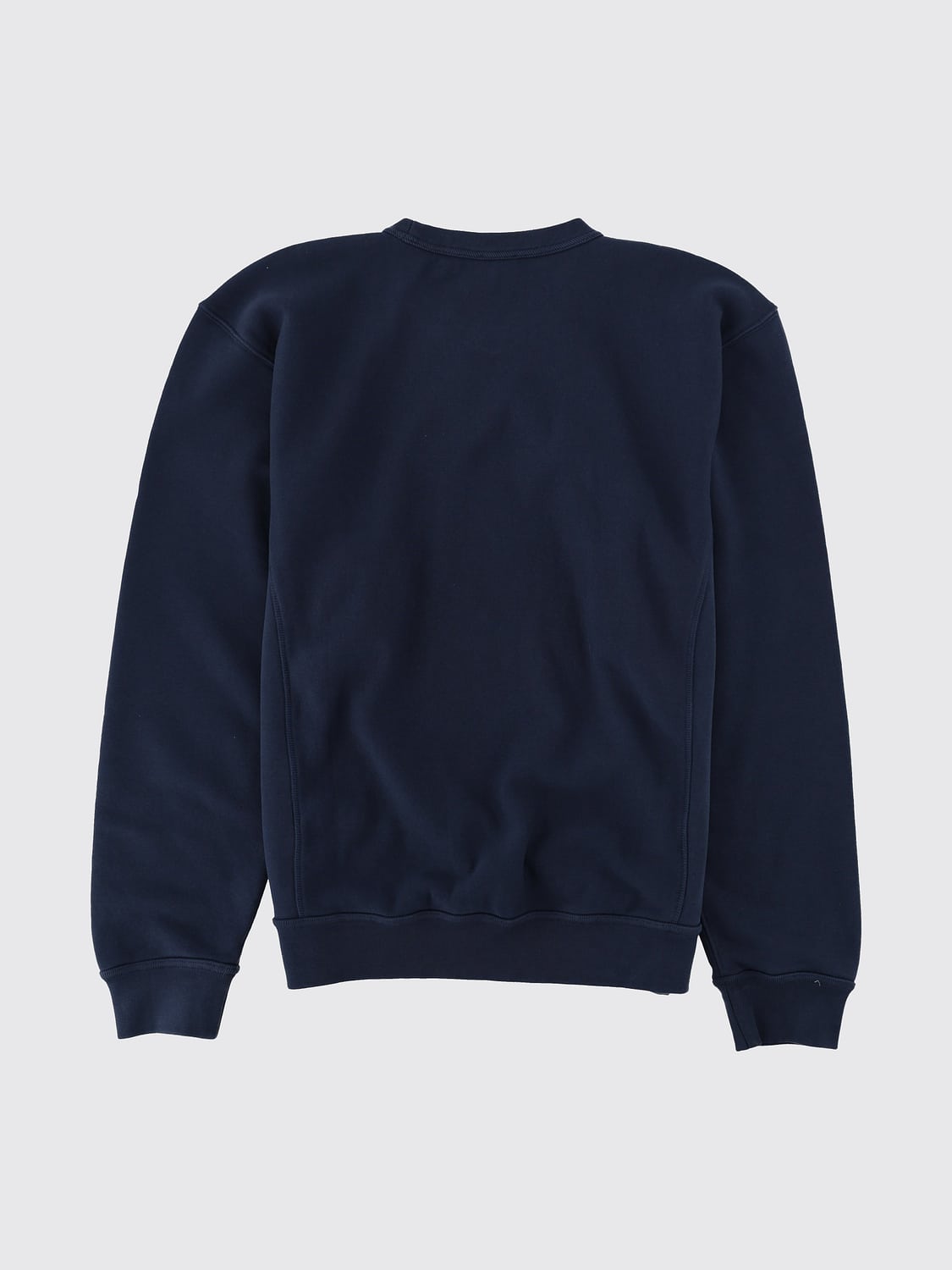 KENZO 卫衣: KENZO 棉质圆领运动衫，胸前饰有撞色刺绣徽标, 蓝色 - Img 3