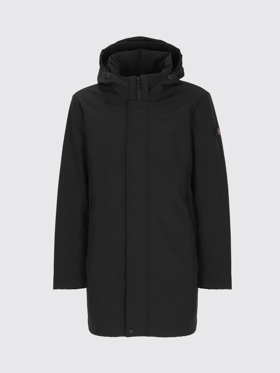 PEUTEREY JACKE: Kurze Kapuzen-Windjacke Albali von Peuterey mit PrimaLoft®-Wattierung, Schwarz - Img 2