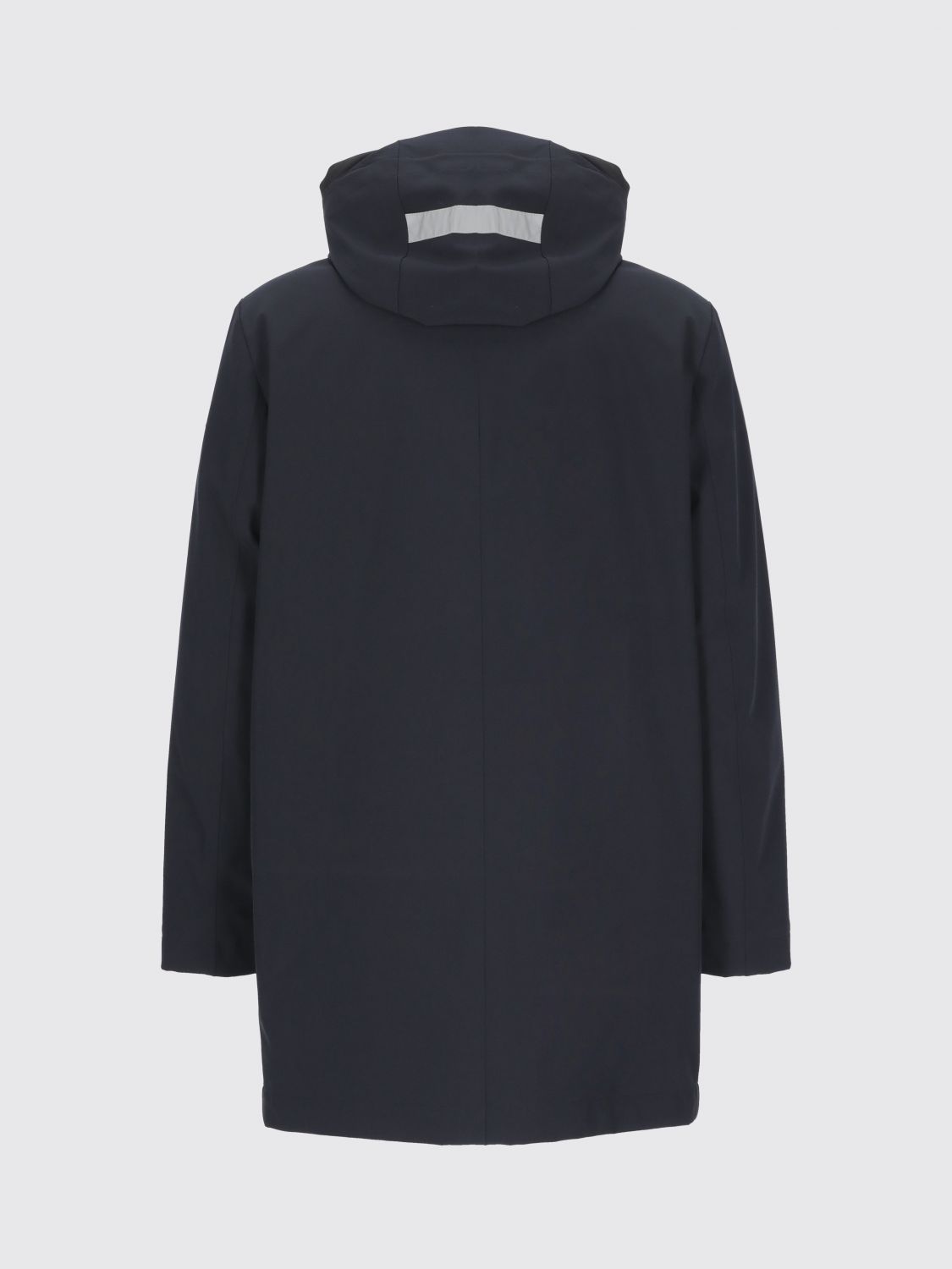 PEUTEREY JACKET: Peuterey Albali Short Hooded Windbreaker Jacket with PrimaLoft® Padding, Blue - Img 3