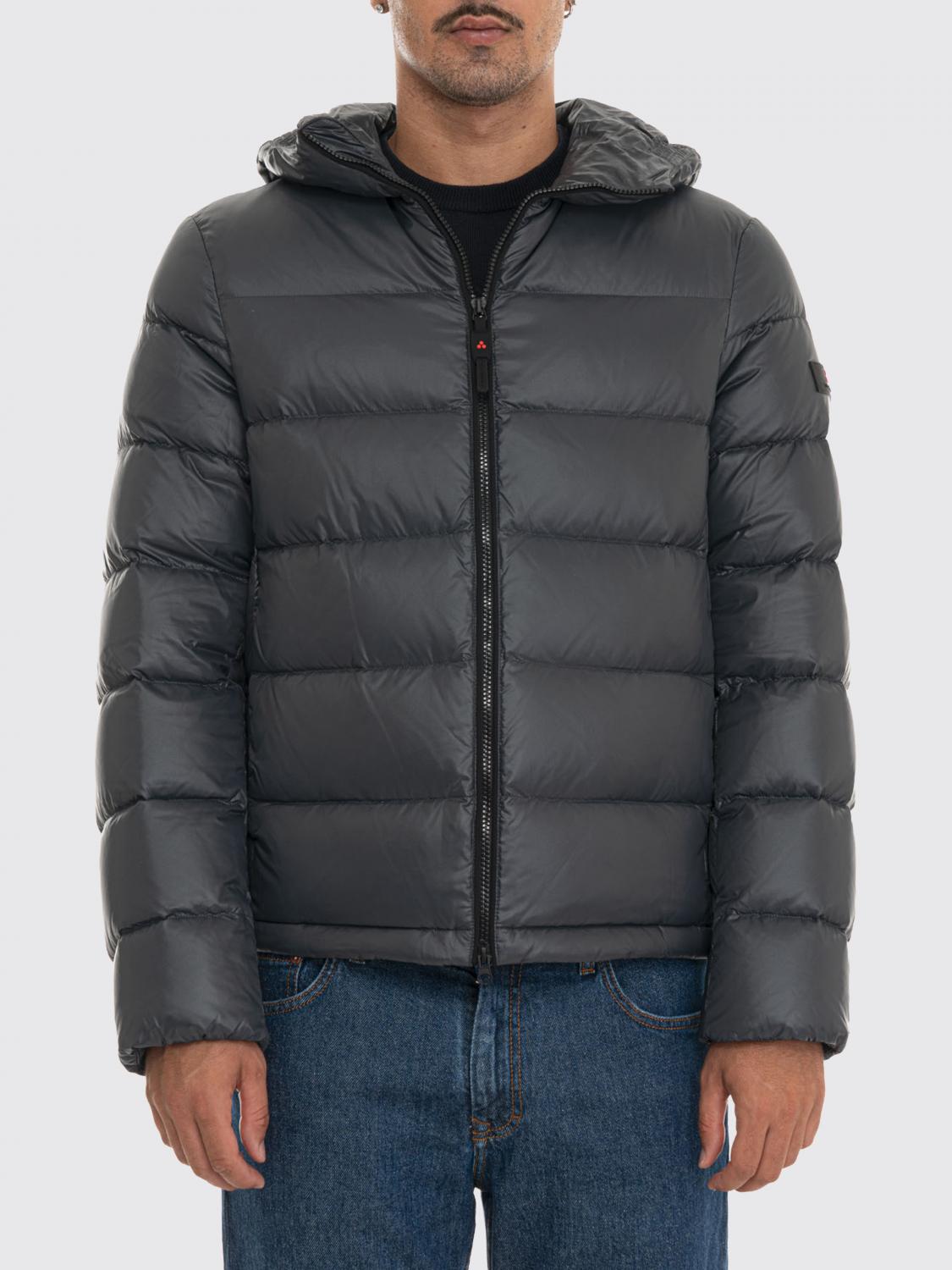 PEUTEREY JACKET: Honova Hooded Quilted Down Jacket Peuterey in Recycled Nylon, Grey - Img 1