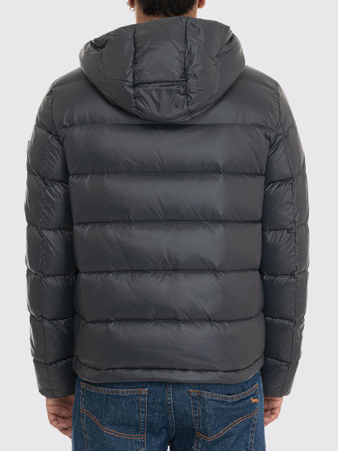 PEUTEREY JACKET: Honova Hooded Quilted Down Jacket Peuterey in Recycled Nylon, Grey - Img 2