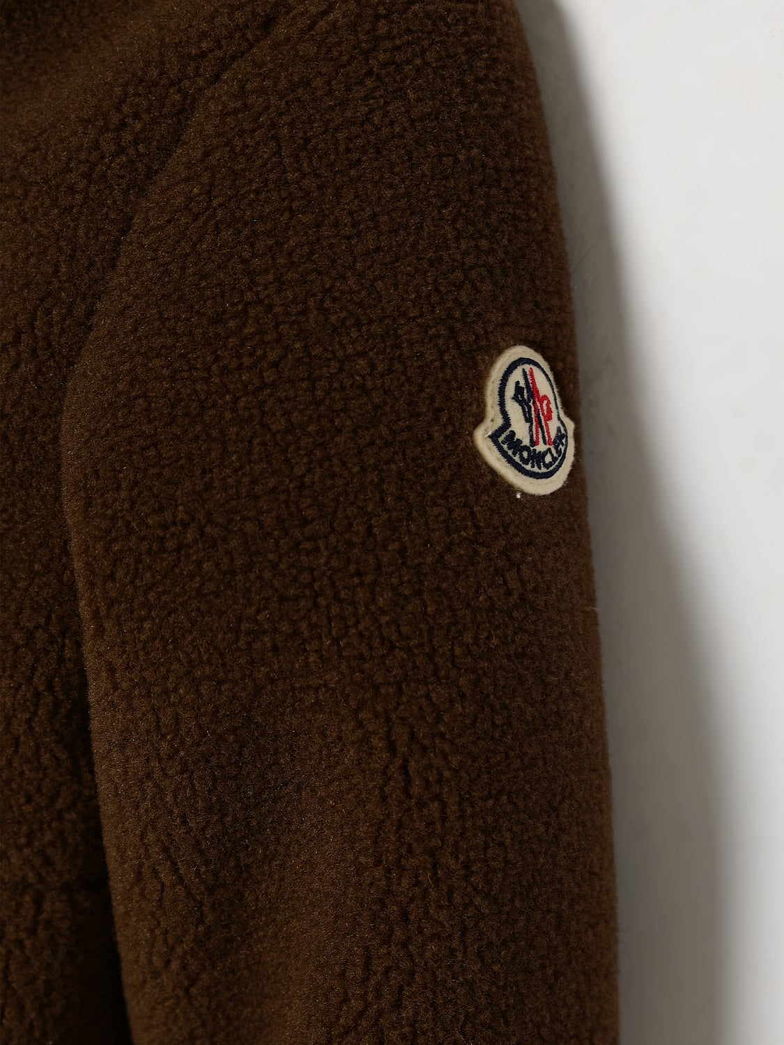 MONCLER JACKET: Jacket kids Moncler, Brown - Img 3