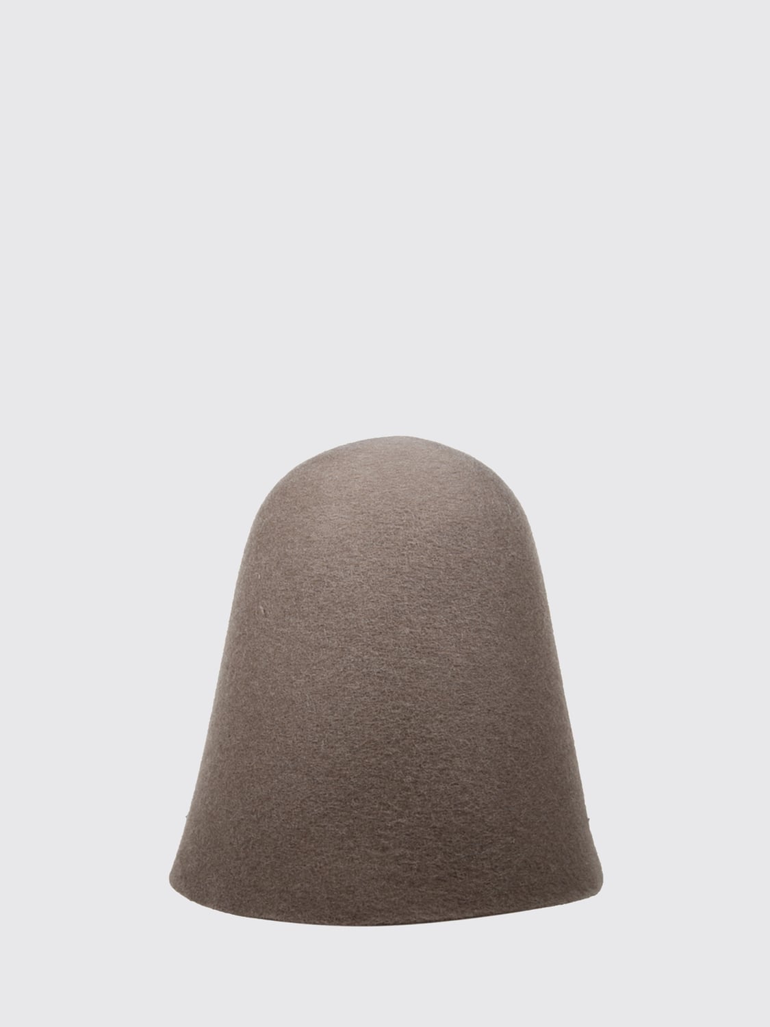 JACQUEMUS HUT: Glockenhut Jacquemus aus Merinowolle mit Piercing-Detail, Nude - Img 2